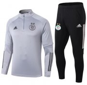 2020 Algeria Grey Training Kits Sweatshirt with Pants