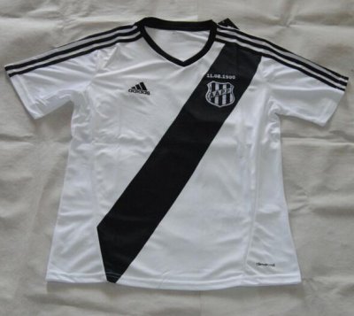2015-16 AA Ponte Preta Home Soccer Jersey