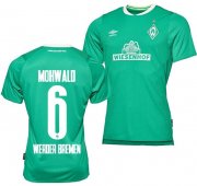 2019-20 Werder Bremen Home Soccer Jersey Shirt Kevin Möhwald #6