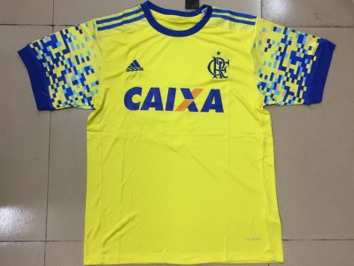 2017-18 FC Flamengo Away Soccer Jersey Shirt
