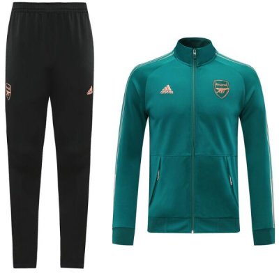 2020-21 Arsenal Green Jacket Training Suits With Pants