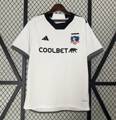 2024-25 Colo-Colo Home Soccer Jersey Shirt