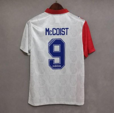 1996-97 Rangers Retro Away Soccer Jersey Shirt McCOIST #9