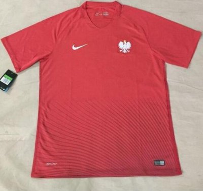 2016 Euro Poland Away Soccer Jersey