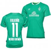 2019-20 Werder Bremen Home Soccer Jersey Shirt Niclas Füllkrug #11