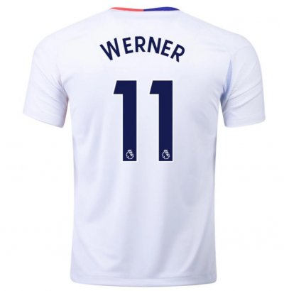 2020-21 Chelsea Fourth Away Soccer Jersey Shirt TIMO WERNER #11