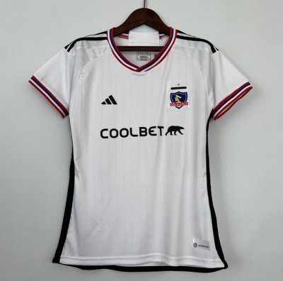2023-24 Colo-Colo Women Home Soccer Jersey Shirt