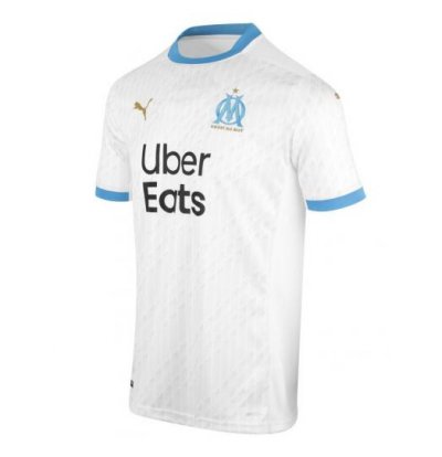 2020-21 Olympique Marseille Home Soccer Jersey Shirt