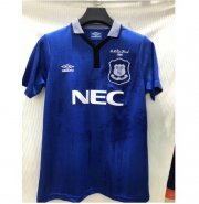 1994-95 Everton Retro Home Soccer Jersey Shirt