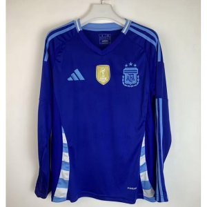 2024 Copa America Argentina Away Long Sleeve Soccer Jersey Shirt
