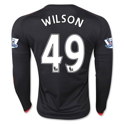 2015-16 Manchester United WILSON 49 LS Third Soccer Jersey