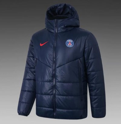 2020-21 PSG Navy Cotton Warn Coat