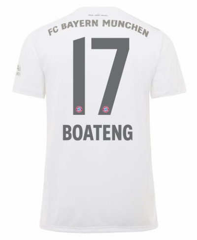 2019-20 Bayern Munich Away Soccer Jersey Shirt Boateng 17