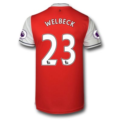 2016-17 Arsenal 23 WELBECK Home Soccer Jersey