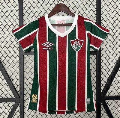 2024-25 Fluminense Home Women Soccer Jersey Shirt