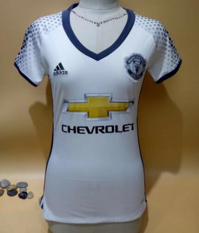2016-17 Manchester United Women's Third Soccer Jersey