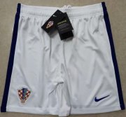 2020 EURO Croatia Home Soccer Shorts