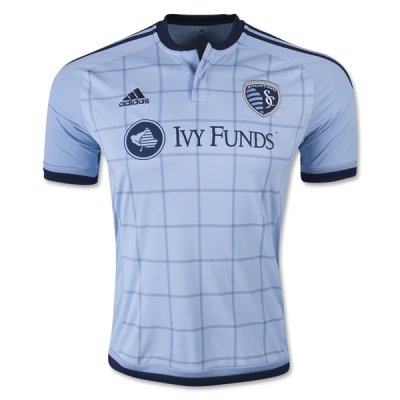 2015-16 Sporting Kansas City Home Soccer Jersey