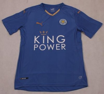 2015-16 Leicester City Home Soccer Jersey