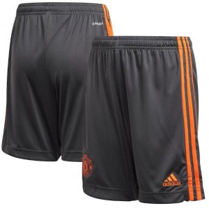 2020-21 Manchester United Black Goalkeeper Soccer Shorts
