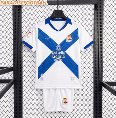 2026-27 Deportivo La Coruña Third Kids Soccer Kits Shirt With Shorts