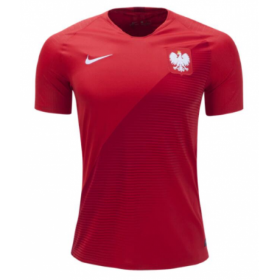 2018 World Cup Poland Away Soccer Jersey