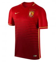 2016-17 Guangzhou Evergrande Home Soccer Jersey
