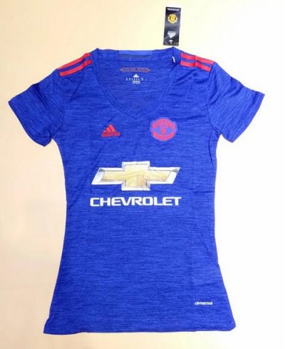 2016-17 Manchester United Women's Away Soccer Jersey