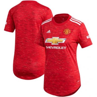 2020-21 Manchester United Women's Home Soccer Jersey Shirt
