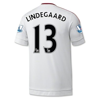 2015-16 Manchester United LINDEGAARD #13 Away Soccer Jersey