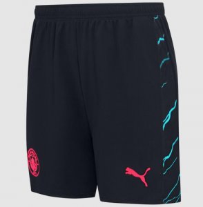 2023-24 Manchester City Third Away Soccer Shorts