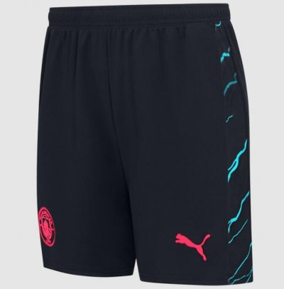 2023-24 Manchester City Third Away Soccer Shorts