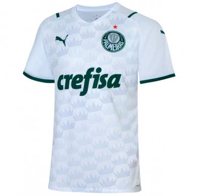 2021-22 Palmeiras Away White Soccer Jersey Shirt