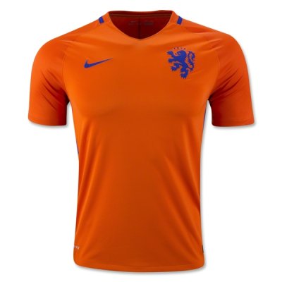 2016 Euro Netherlands Home Soccer Jersey