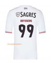 2021-22 Benfica Away Soccer Jersey Shirt with Odysseas 99 printing