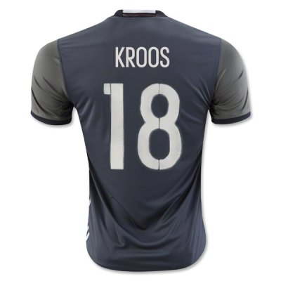 2016 Germany KROOS #18 Away Soccer Jersey