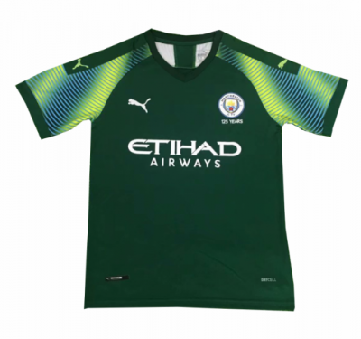 2019-20 Manchester City Goalkeeper Green Soccer Jersey Shirt