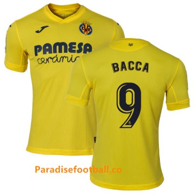 2020-2021 Villarreal Home Soccer Jersey Shirt Bacca #9