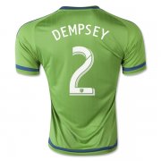 2015-16 Seattle Sounders DEMPSEY #2 Home Soccer Jersey