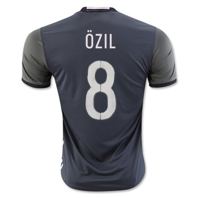 2016 Germany OZIL #8 Away Soccer Jersey