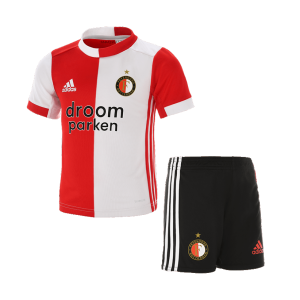2019-20 Kids Feyenoord Home Soccer Shirt With Shorts