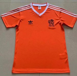 1986 Netherlands Retro Home Soccer Jersey Shirt