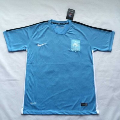 2015-16 France Training Shirt Light Blue