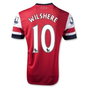 13/14 Arsenal #10 Wilshere Home Red Soccer Jersey Shirt 13/14 Arsenal #10 Wilshere Home Red Soccer Jersey Shirt