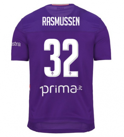 2019-20 Fiorentina Home Soccer Jersey Shirt RASMUSSEN #32