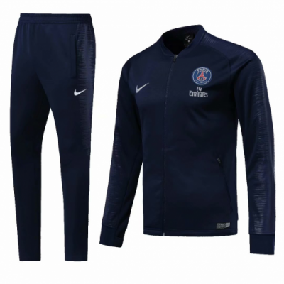 18-19 PSG Navy V-Neck Training Kit Jacket and Pants