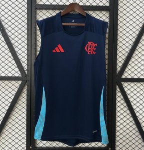 2025-26 Flamengo Navy Training Vest Shirt