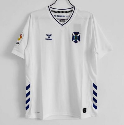 2020-21 Club Deportivo Tenerife Home Soccer Jersey Shirt