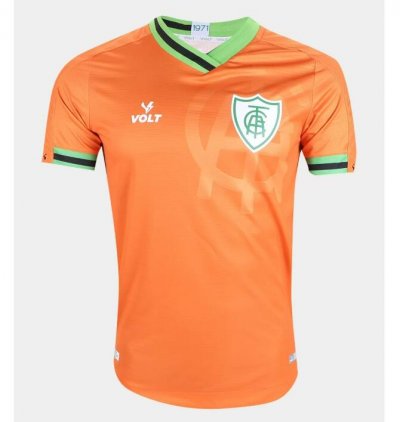 2022-23 América Mineiro Futebol Clube MG Orange Goalkeeper Soccer Jersey Shirt