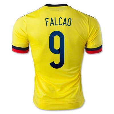 Colombia 2015 FALCAO #9 Home Soccer Jersey